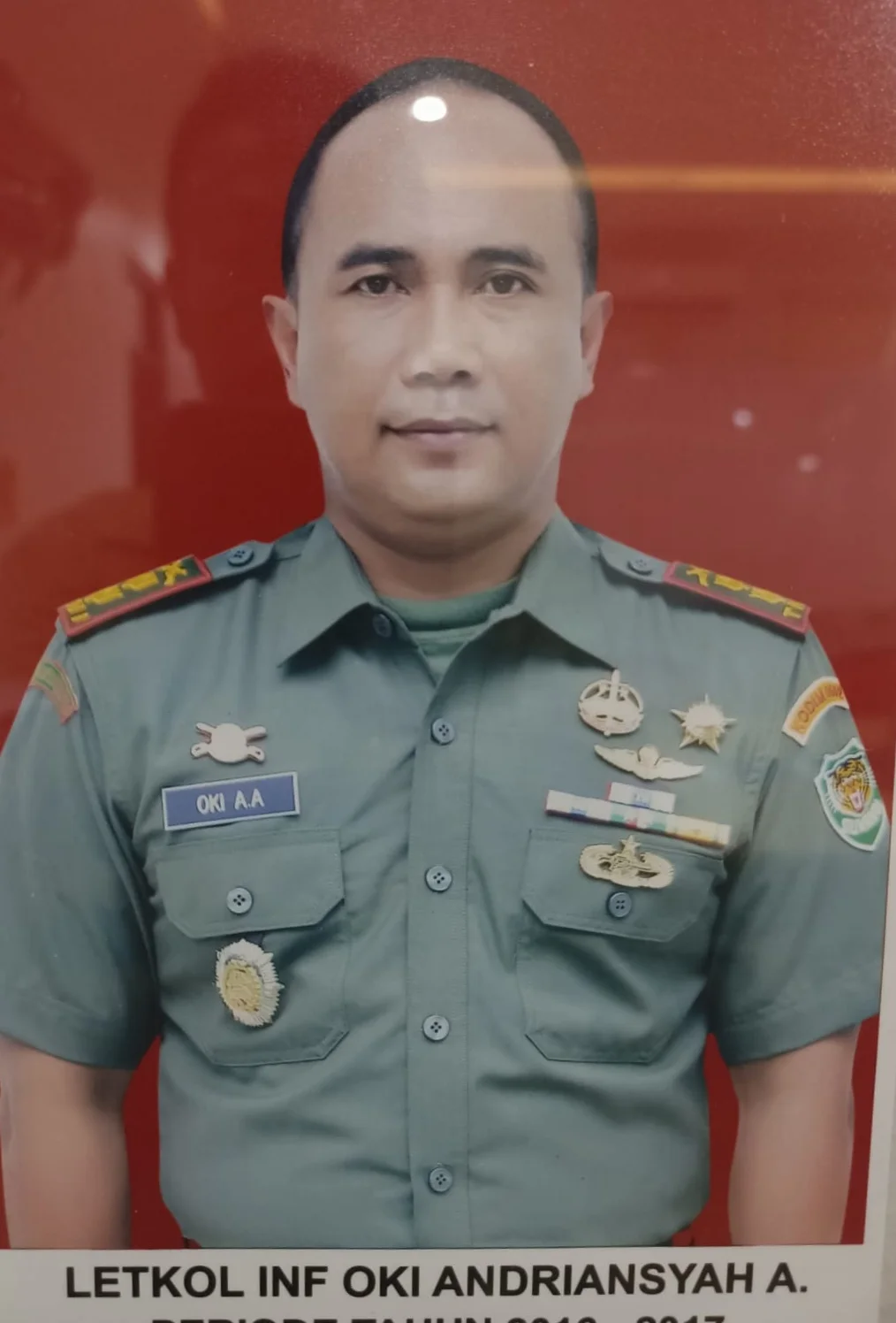 Letkol Inf. Oki Andriansyah Adiwirya