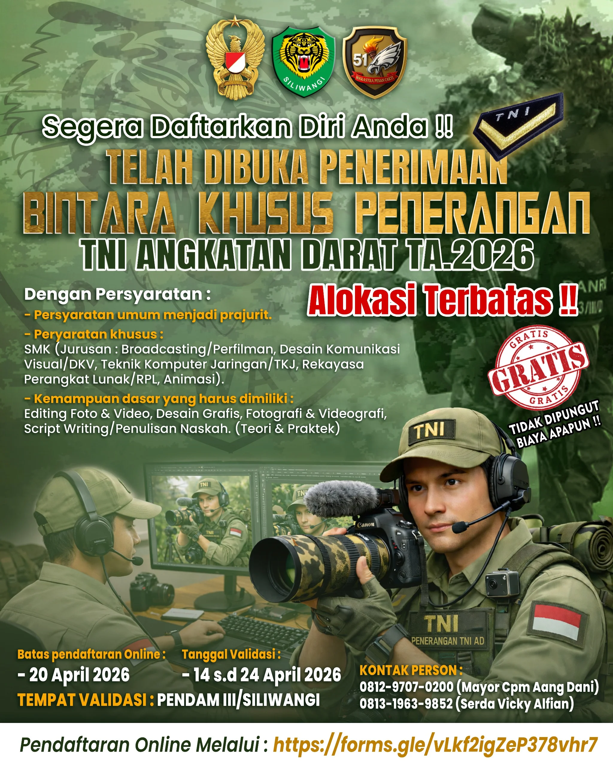 Doa Bersama Dimulainya Kegiatan Revitalisasi Smart Data Center TNI AD