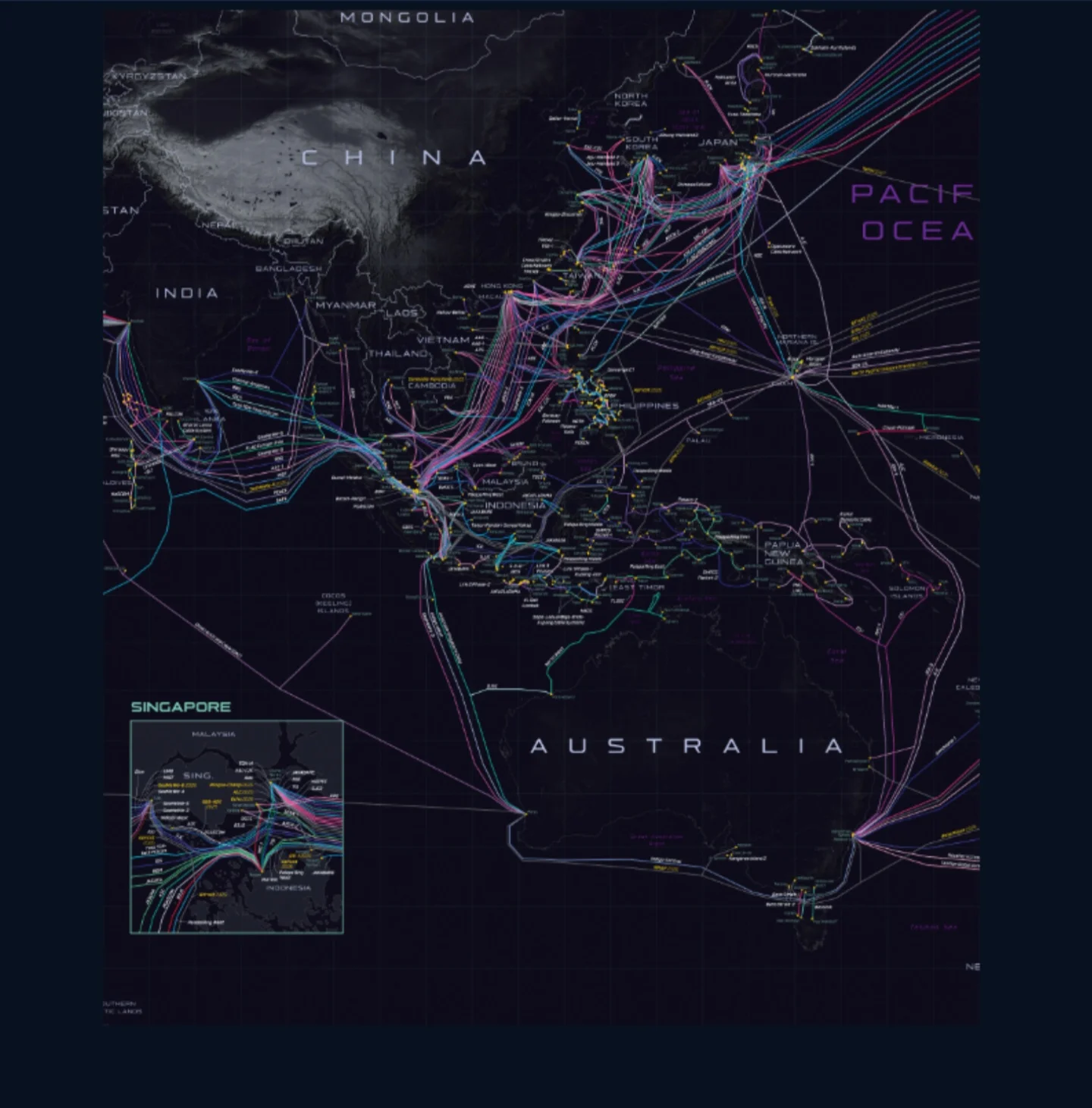 Choke Point Digital dan Kerentanan Kabel Bawah Laut: Analisis Operasional atas Laut Merah, Selat Hormuz, dan Perairan Strategis Indonesia