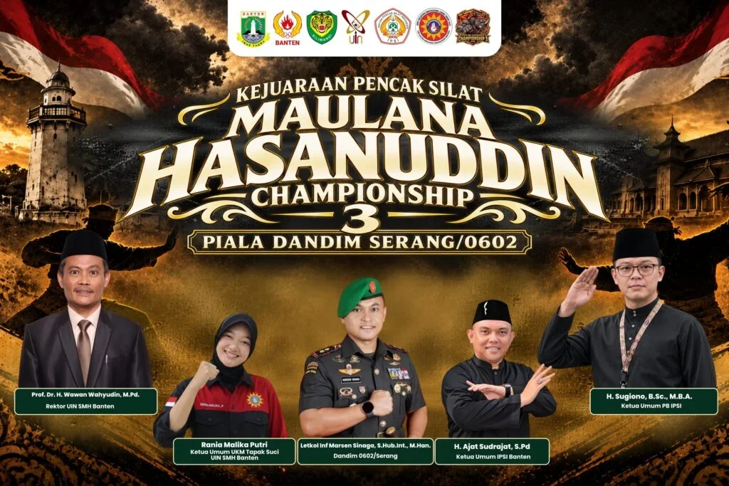 Sebanyak 1.180 peserta mengikuti Kejuaraan Pencak Silat Maulana Hasanuddin Championship 3 Piala Dandim 0602/Serang