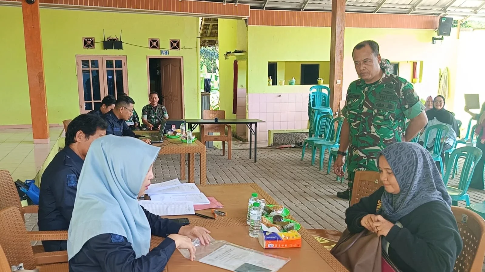 Kodim 0602/Serang Gelar Bakti Sosial Pembuatan Akta Kelahiran, Wujud Implementasi Pembinaan Teritorial TNI AD
