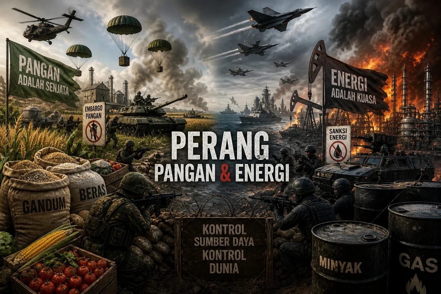 DARI PANGAN-ENERGI KE KETAHANAN GEOFINANSIAL TERITORIAL: PROGRAM STRATEGIS NASIONAL, OPERATIONAL LOGISTICS, DAN TATA KELOLA ANTI-RENTE DI INDONESIA