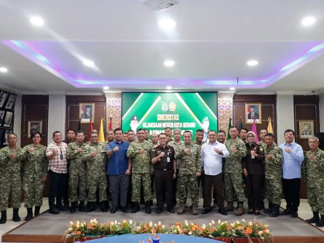 Jaga Sinergi, Dandim 0602/Serang Kunjungi Kejari Serang